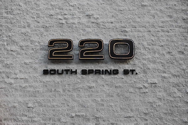 Joes 220 So. Spring parking Structure