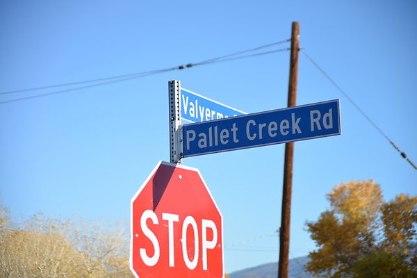 Pallet Creek Rd - EB