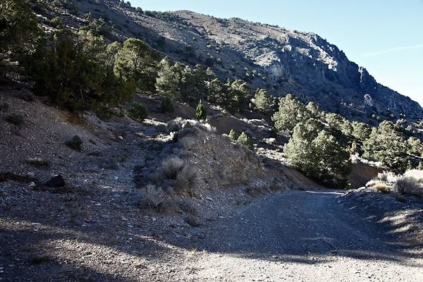 Cerro Gordo - Private Area Past Saddle