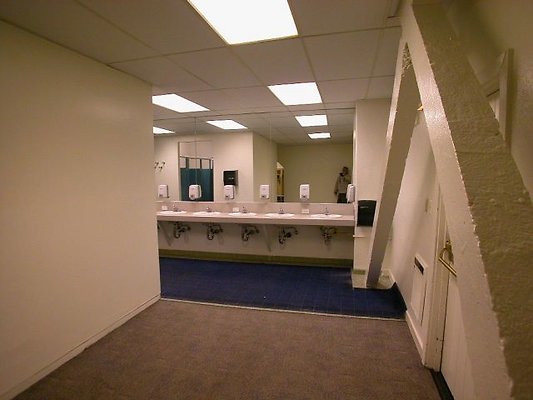 Rose Bowl Locker Bathrooms