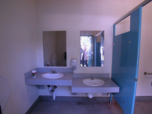 Rose Bowl Handicapped Bathroom
