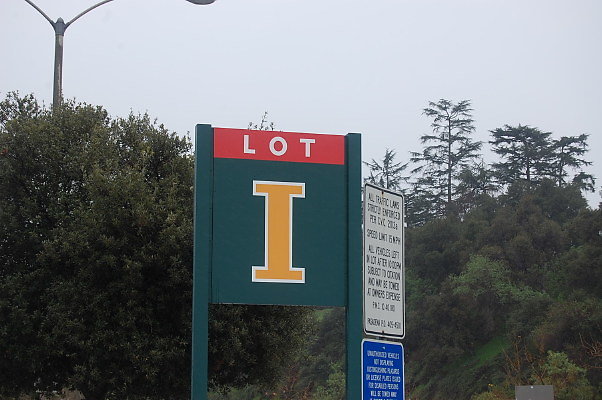 Rose Bowl parking lot I