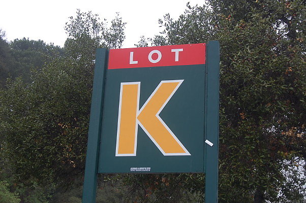 Rose Bowl parking lot K