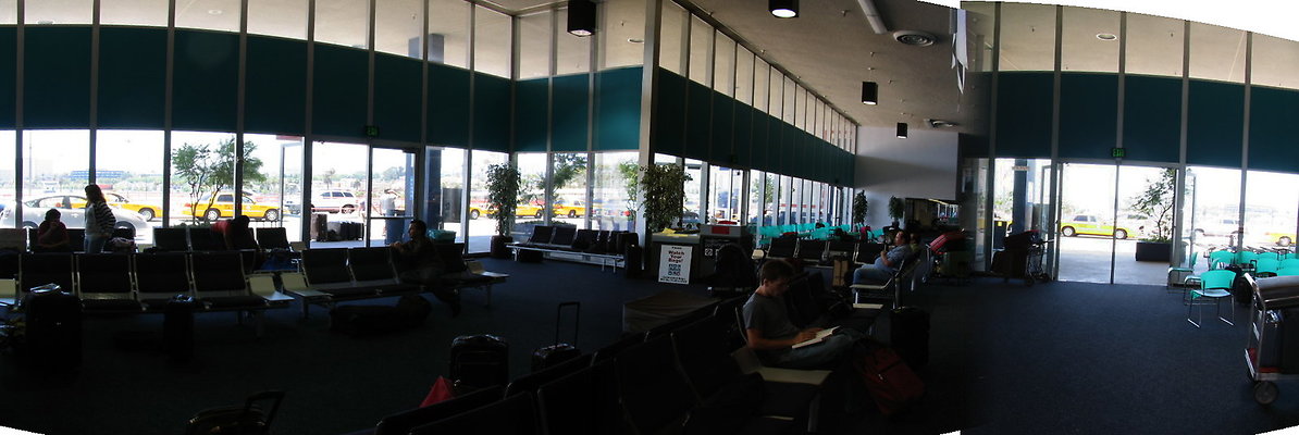 interior dark to ext