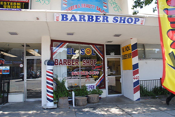 El Sol.Barber Shop.Pomona