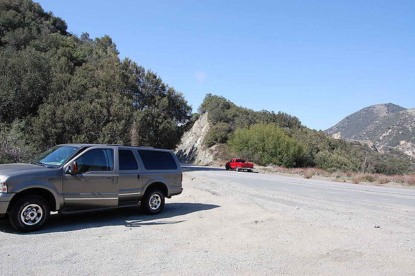 33.50. Mt. Wilson SignJust South of Clear Creek.Turn Out.Angeles Crest Hwy.