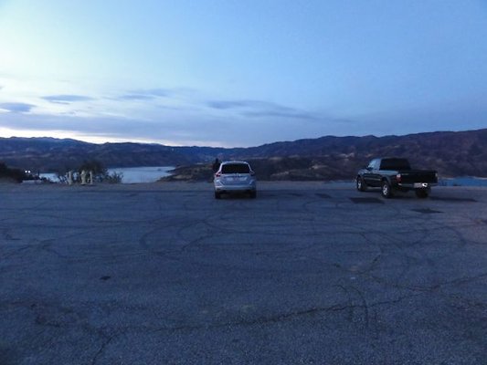 Lake Castaic Overlook Below Church