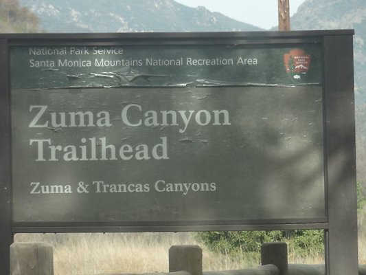 Zuma Canyon Trailhead