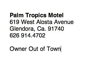 Palm Tropics Motel.Info