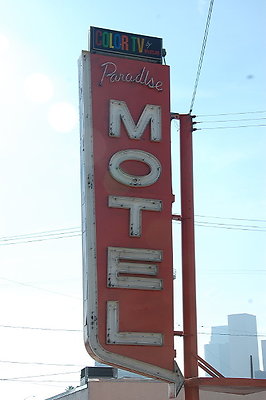 Echo Park.Paradise Motel.Sunset Blvd