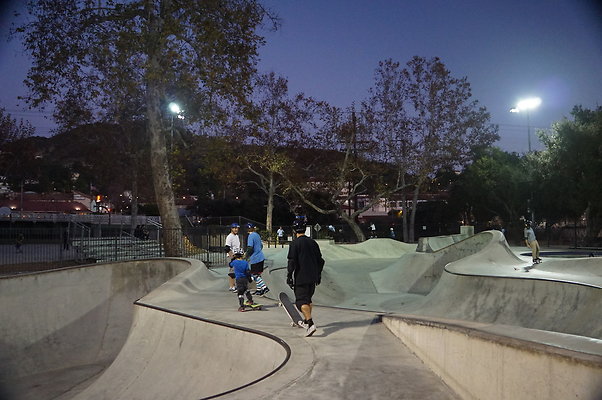 Verdugo Skate Park Night