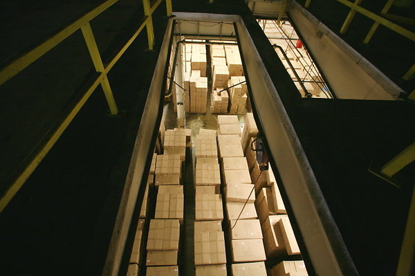 2nd Floor Cutout to 1st Floor Warehouse 0110 1 1