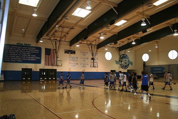 Burbank High School.Gym.Hallways