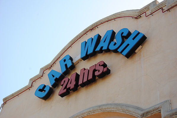 24 Hour Car Wash.Glendale Blvd.Temple.Echo park