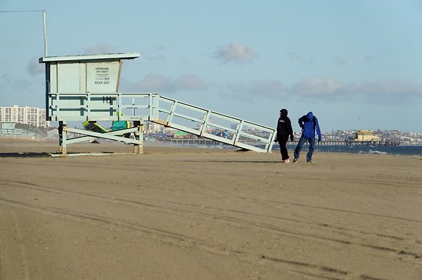 Will Rogers Beach and Lot-South