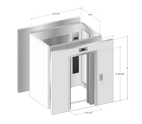 Elevator - specs - dimensions