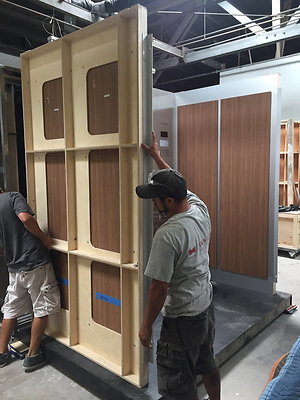 Installing 2nd - interior wall