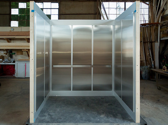 Stainles-interior:no doors