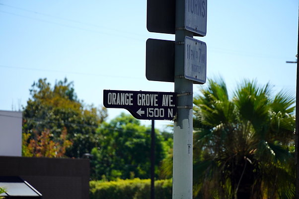 No. Orange Grove Ave.