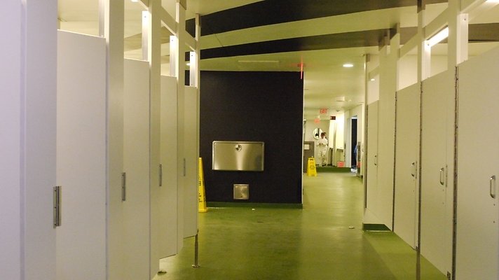 Mens bathroom west gate