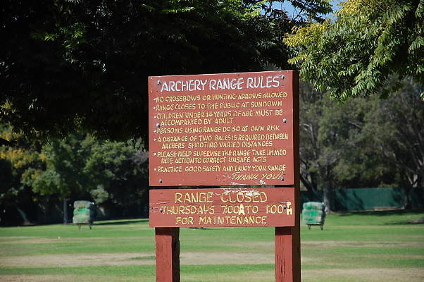 El Dorado Park East.Long Beach.Archery Range