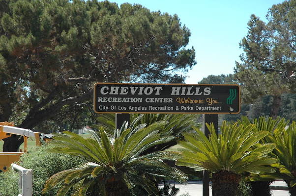 Cheviot Hills Park Drive up Fields