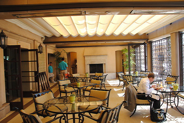 Maybourne  Hotel.BH.Pool.Terrace.Cafe