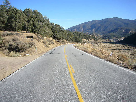 Cuddy Valley Road.Mt. Pinos.Los padres Nat. Forest